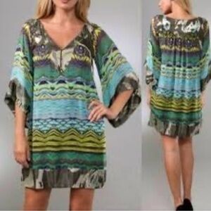 Diane von Furstenberg Tabalah 100% Silk Dress Size 4